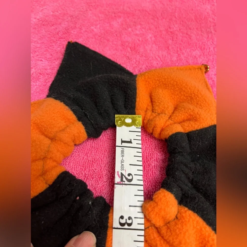 Halloween Orange and Black Dog Costume